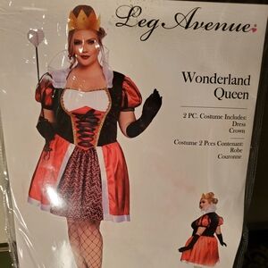 Wonderland Queen plus size costume